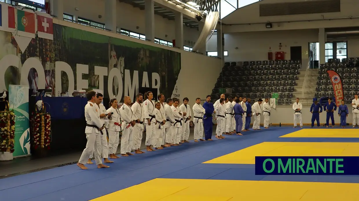 Estágio internacional de judo levou duas centenas de atletas a Tomar