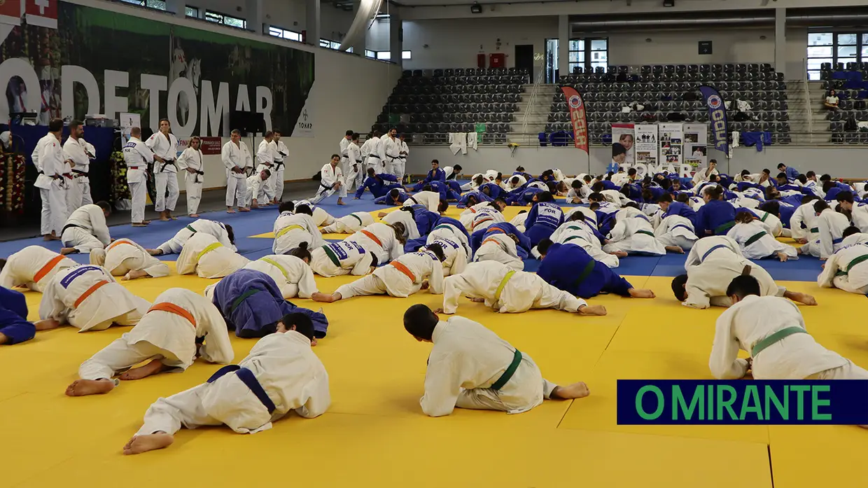 Estágio internacional de judo levou duas centenas de atletas a Tomar