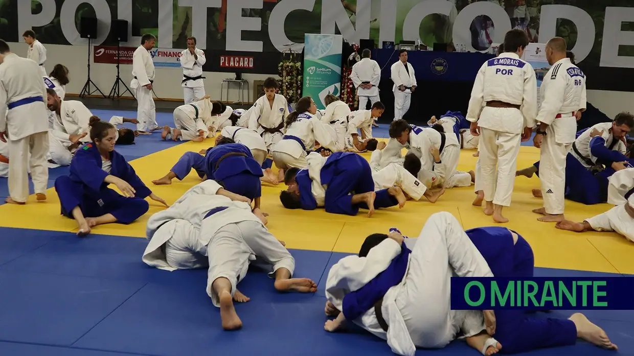 Estágio internacional de judo levou duas centenas de atletas a Tomar
