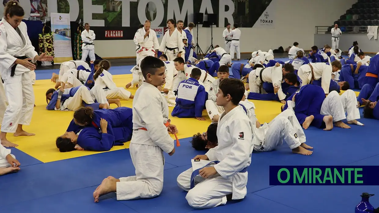 Estágio internacional de judo levou duas centenas de atletas a Tomar