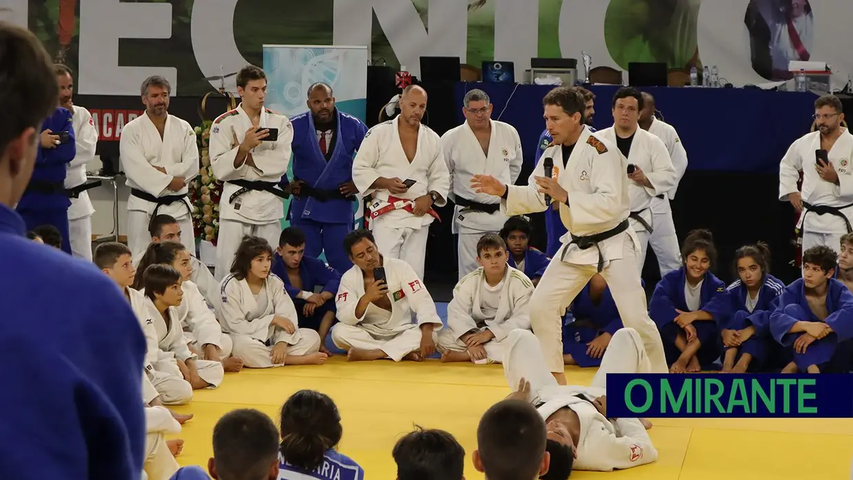 Estágio internacional de judo levou duas centenas de atletas a Tomar