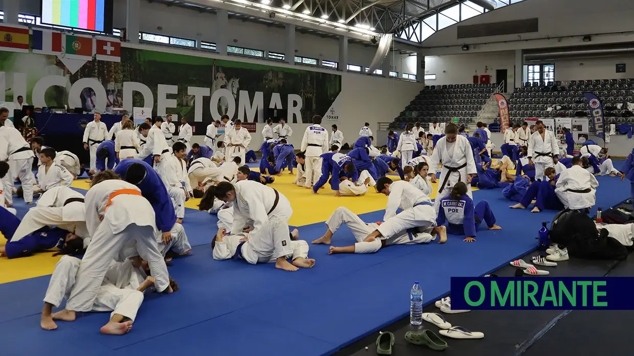 Estágio internacional de judo levou duas centenas de atletas a Tomar