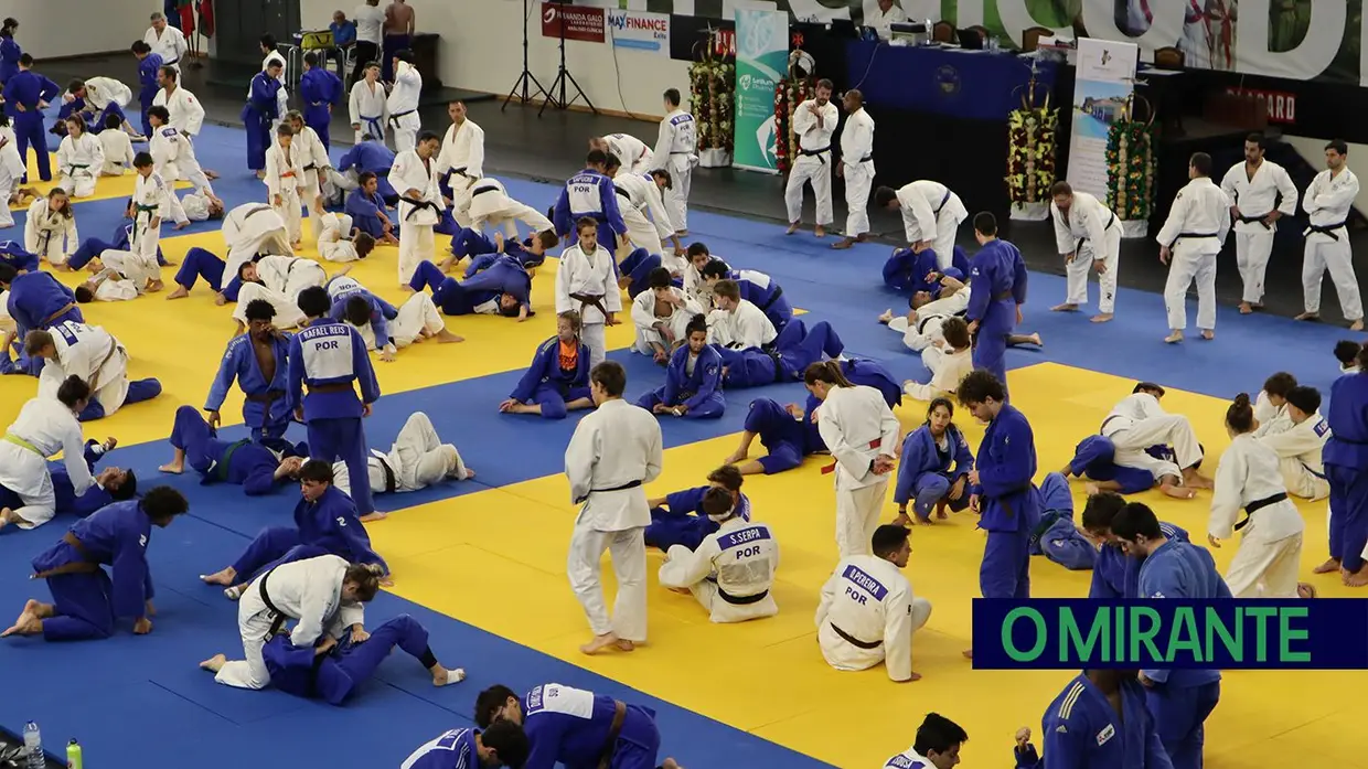 Estágio internacional de judo levou duas centenas de atletas a Tomar