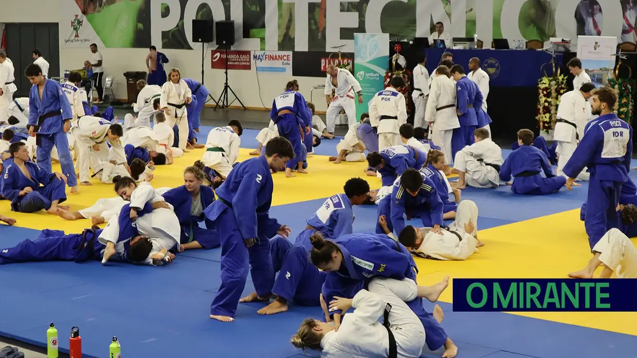 Estágio internacional de judo levou duas centenas de atletas a Tomar