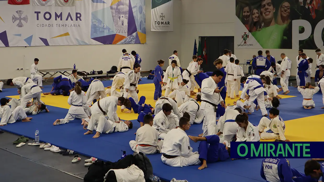 Estágio internacional de judo levou duas centenas de atletas a Tomar