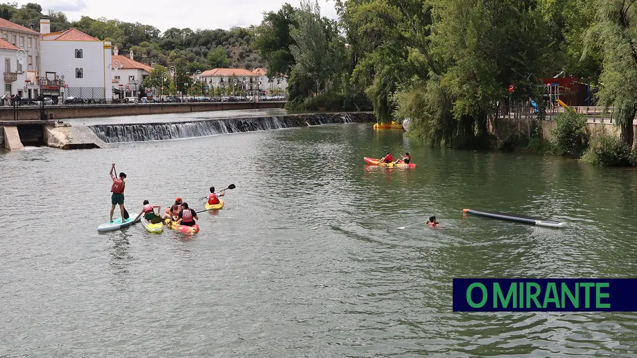 Semana da Juventude arrancou em Tomar com limpeza do rio Nabão