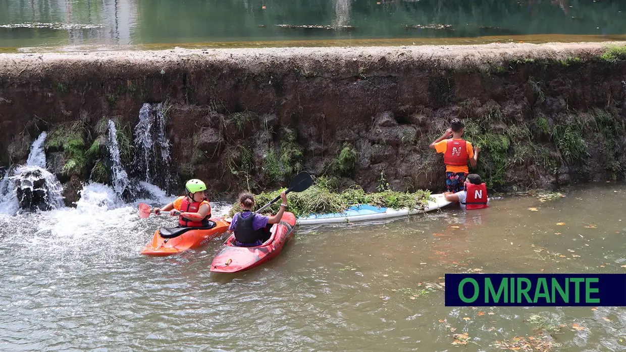 Semana da Juventude arrancou em Tomar com limpeza do rio Nabão