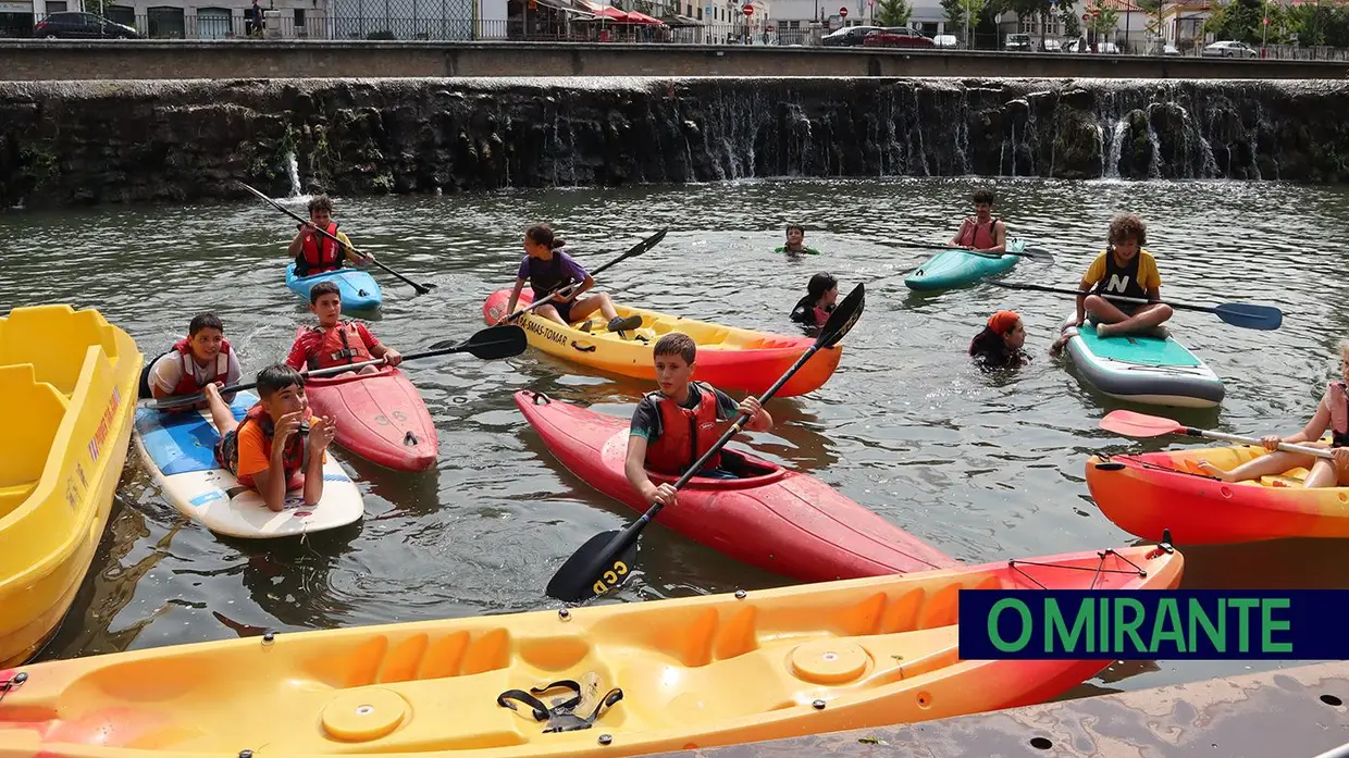 Semana da Juventude arrancou em Tomar com limpeza do rio Nabão