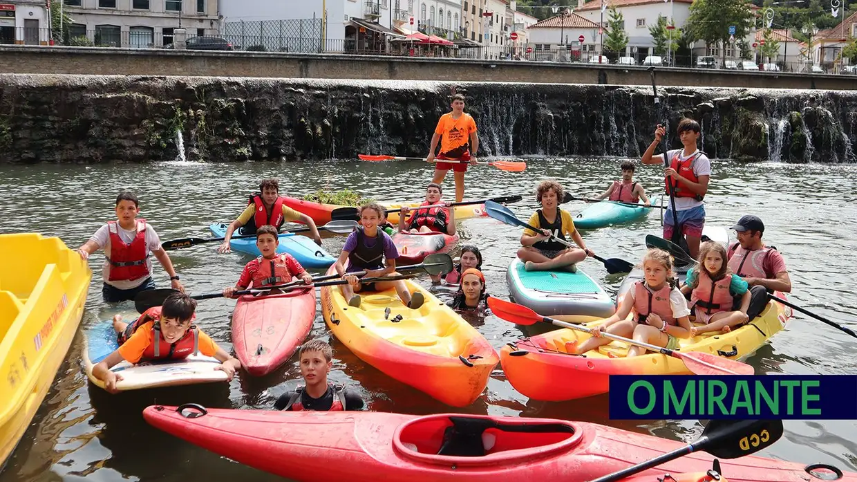 Semana da Juventude arrancou em Tomar com limpeza do rio Nabão