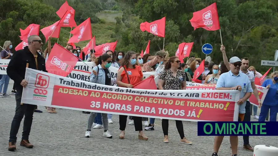 Trabalhadores do hospital de VFX já têm luz verde para as 35 horas semanais Trabalhadores do hospital de VFX já têm luz verde para as 35 horas semanais
