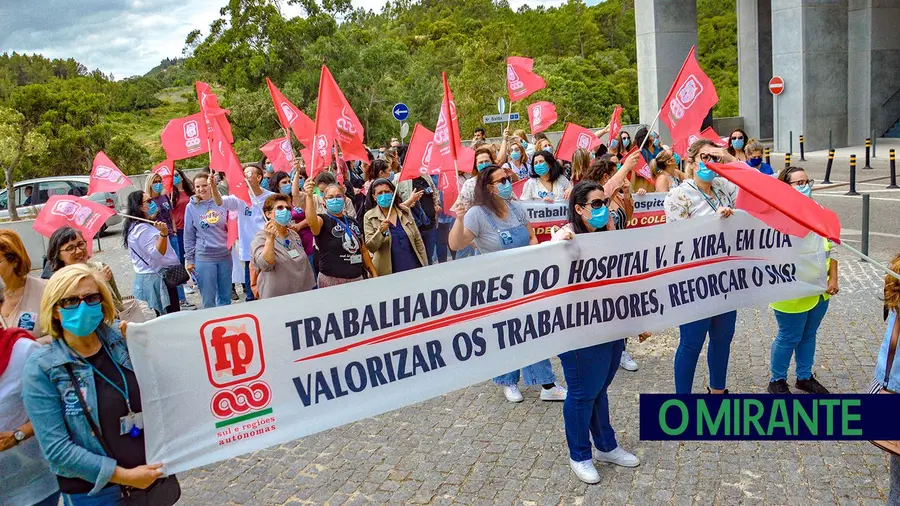 Trabalhadores do hospital de VFX integrados na carreira pública