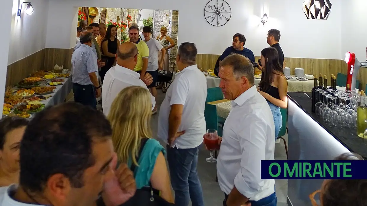 Inauguração do Restaurante Fumeiro no centro histórico de Abrantes