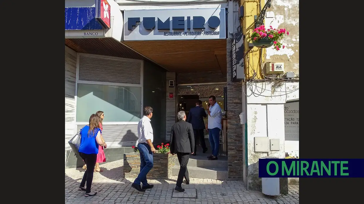 Inauguração do Restaurante Fumeiro no centro histórico de Abrantes