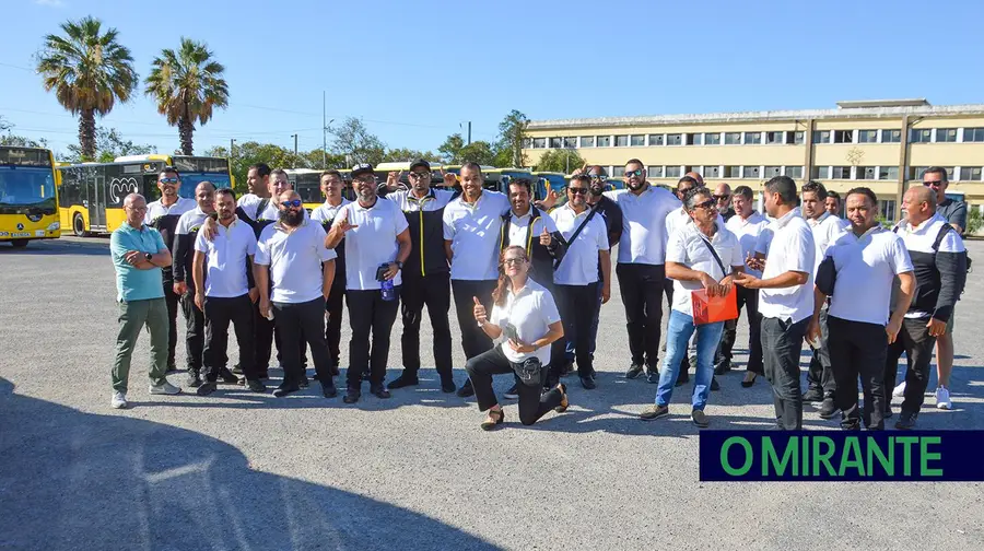 Motoristas da Rodoviária de Lisboa paralisaram serviço em Vila Franca de Xira