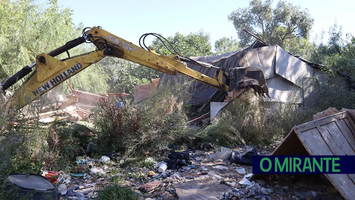 Demolida a última barraca do Flecheiro em Tomar