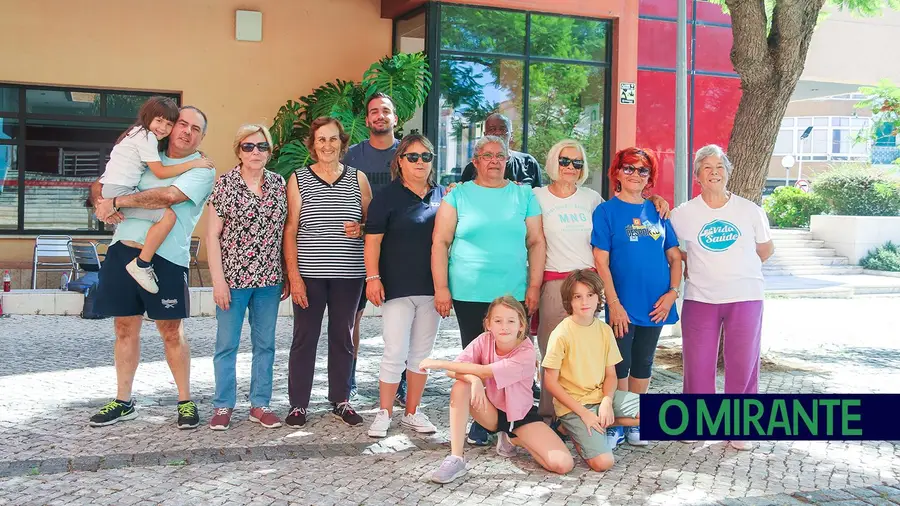 Aula de ginástica juntou avós e netos em Vila Franca de Xira