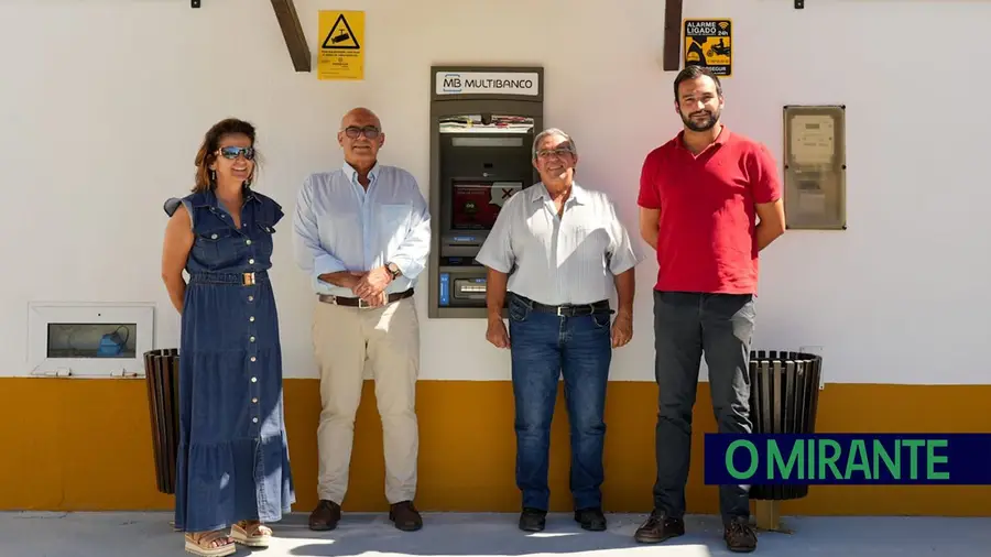 Um ano depois Pombalinho volta a ter multibanco