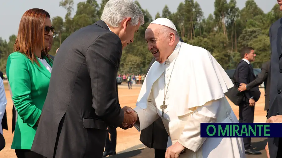 Papa recebeu chaves da cidade de Ourém