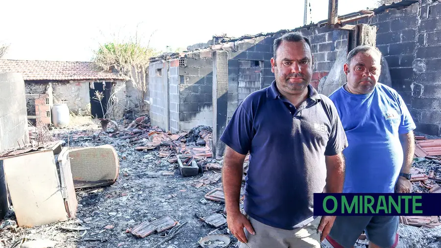 Concelho de Ourém volta a viver cenário negro por causa dos incêndios