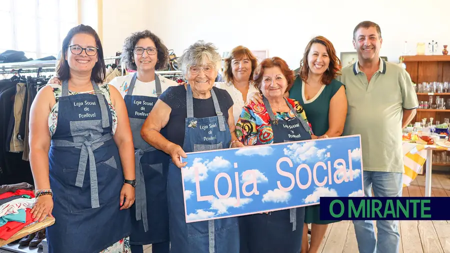 Loja Social de Pontével ajuda comunidade mais carenciada Loja Social de Pontével ajuda comunidade mais carenciada