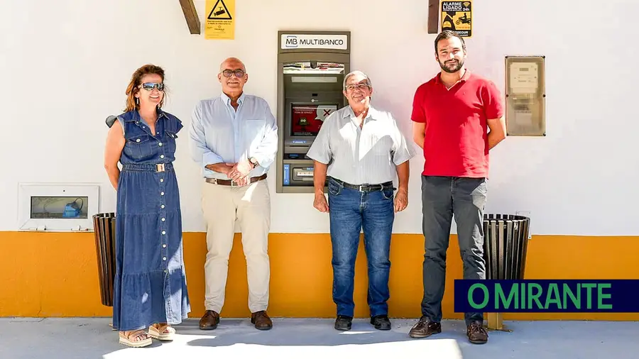 Um ano depois Pombalinho volta a ter multibanco Um ano depois Pombalinho volta a ter multibanco