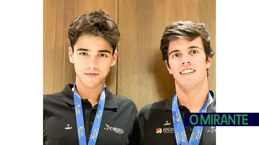 Os irmãos Batista de Torres Novas continuam a brilhar no triatlo internacional Os irmãos Batista de Torres Novas continuam a brilhar no triatlo internacional