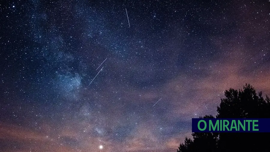 "Chuva de estrelas" na madrugada de sábado para domingo "Chuva de estrelas" na madrugada de sábado para domingo