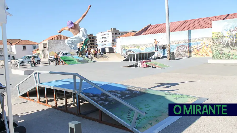 Novo skate parque inaugurado em Santarém