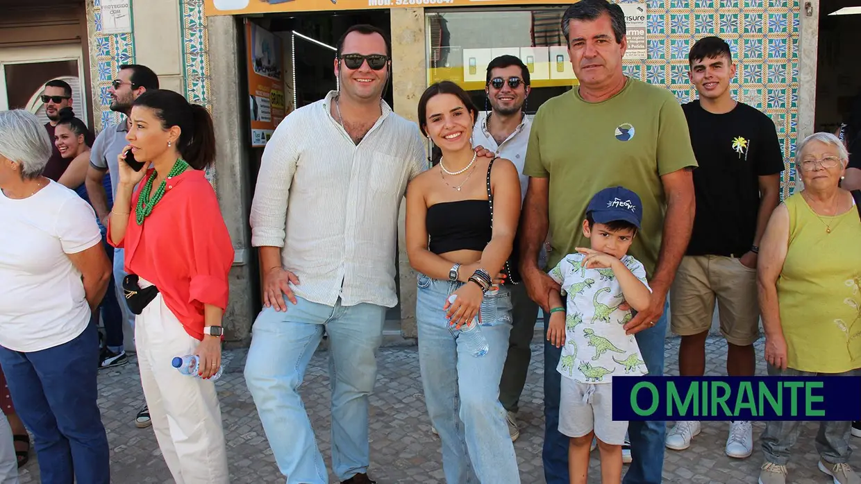 Elogios e emoção marcaram a homenagem ao campino em Samora Correia