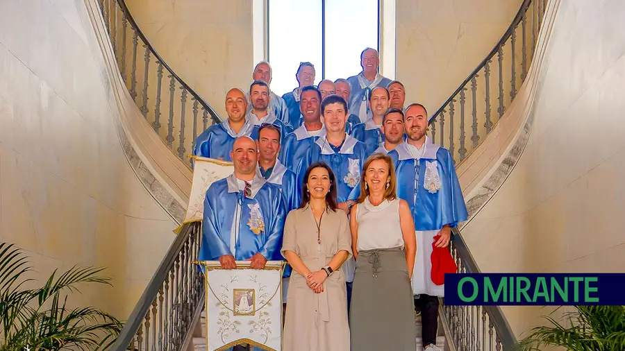 A comissão da Festa de Nossa Senhora da Paz percorreu as ruas da vila de Benavente