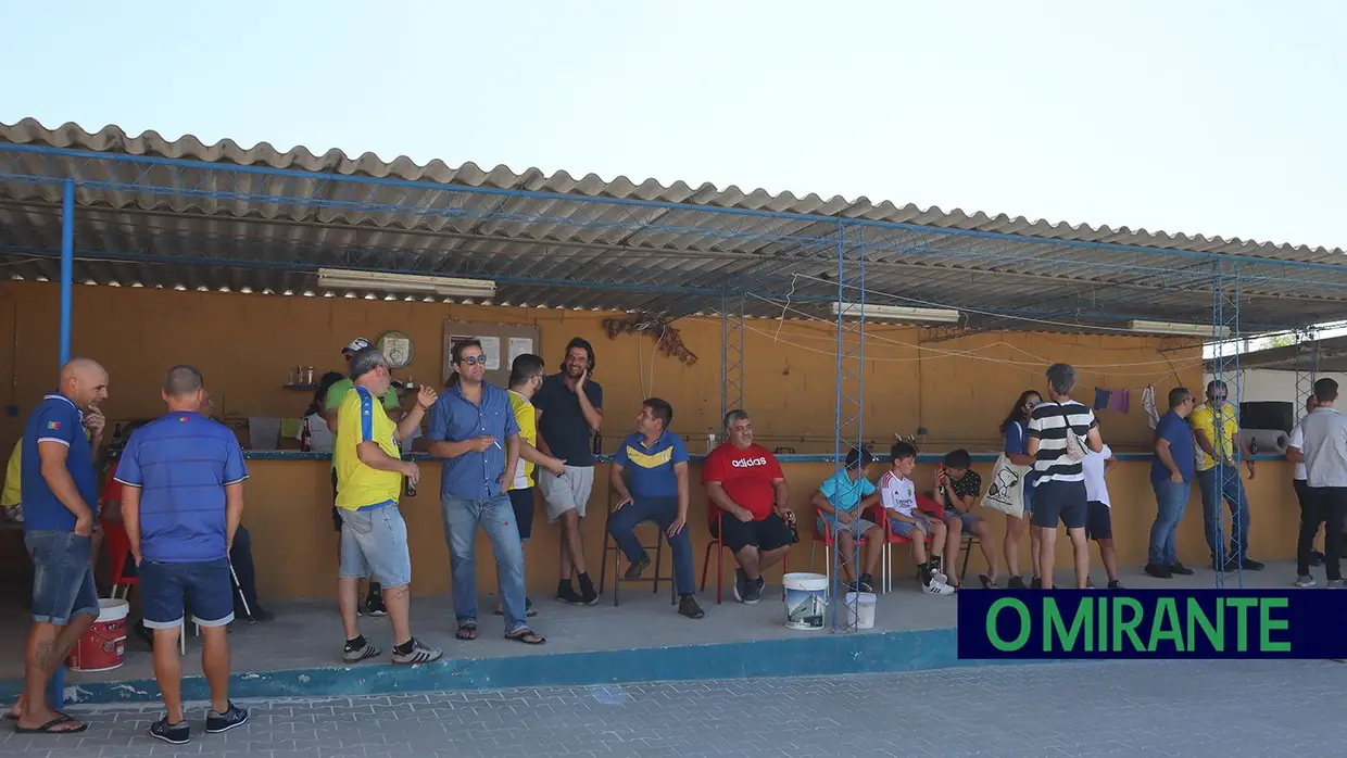 Inauguração dos balneários do Campo dos Carvalhos na Glória do Ribatejo