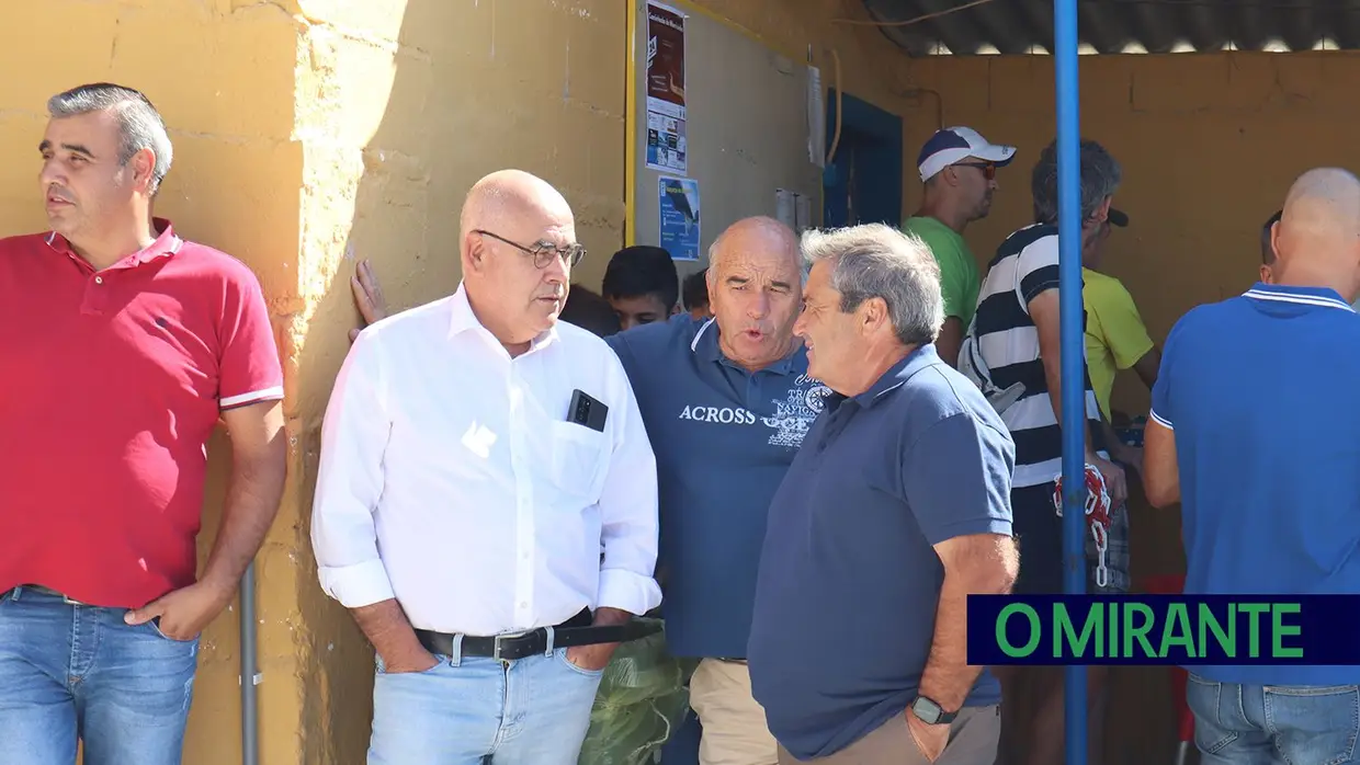 Inauguração dos balneários do Campo dos Carvalhos na Glória do Ribatejo
