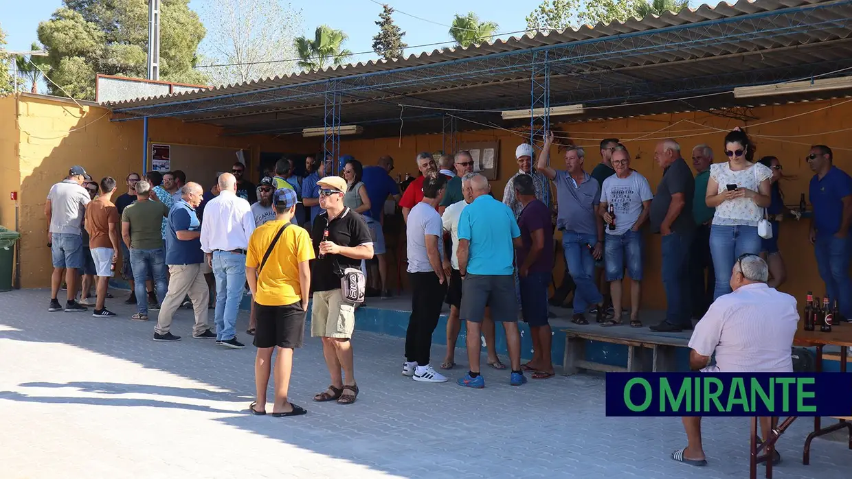 Inauguração dos balneários do Campo dos Carvalhos na Glória do Ribatejo