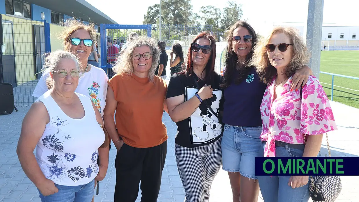 Inauguração dos balneários do Campo dos Carvalhos na Glória do Ribatejo