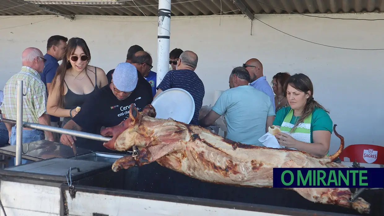 Inauguração dos balneários do Campo dos Carvalhos na Glória do Ribatejo