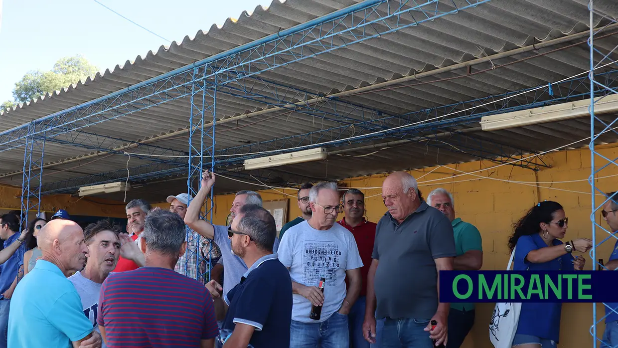 Inauguração dos balneários do Campo dos Carvalhos na Glória do Ribatejo