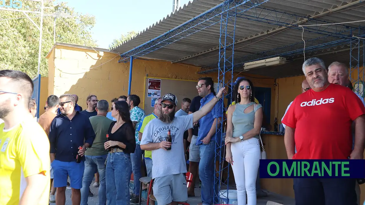 Inauguração dos balneários do Campo dos Carvalhos na Glória do Ribatejo