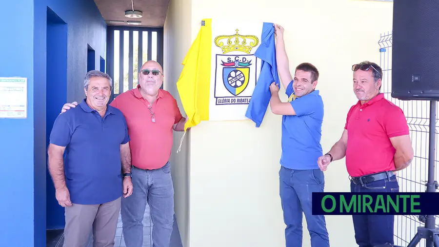 Sport Clube da Glória do Ribatejo inaugurou instalações e quer atrair jovens para o futebol