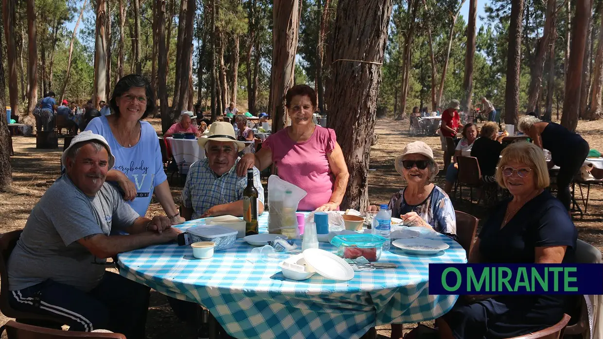 700 idosos reunidos em Benavente para o almoço convívio