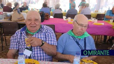 700 idosos reunidos em Benavente para o almoço convívio