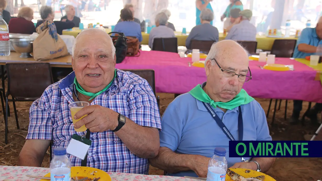 700 idosos reunidos em Benavente para o almoço convívio