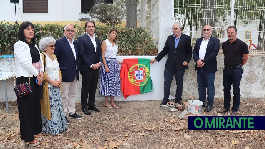 Lançada a primeira pedra do futuro lar de Glória do Ribatejo