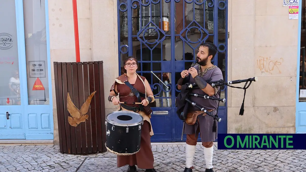 Festival de dança e música histórica animaram centro histórico de Tomar