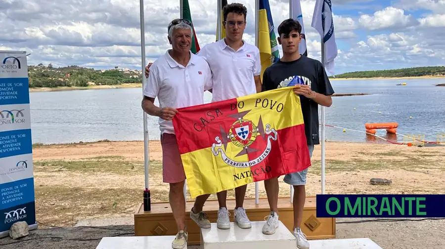 Ricardo Santos vence Travessia da Albufeira de Montargil Ricardo Santos vence Travessia da Albufeira de Montargil