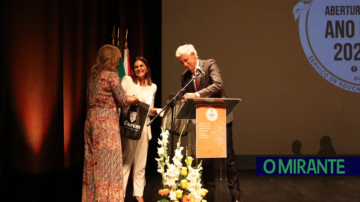 Cerimónia de abertura do ano lectivo em Ourém
