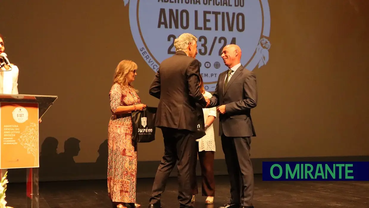 Cerimónia de abertura do ano lectivo em Ourém