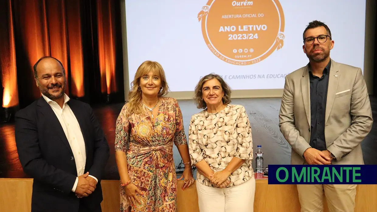 Cerimónia de abertura do ano lectivo em Ourém