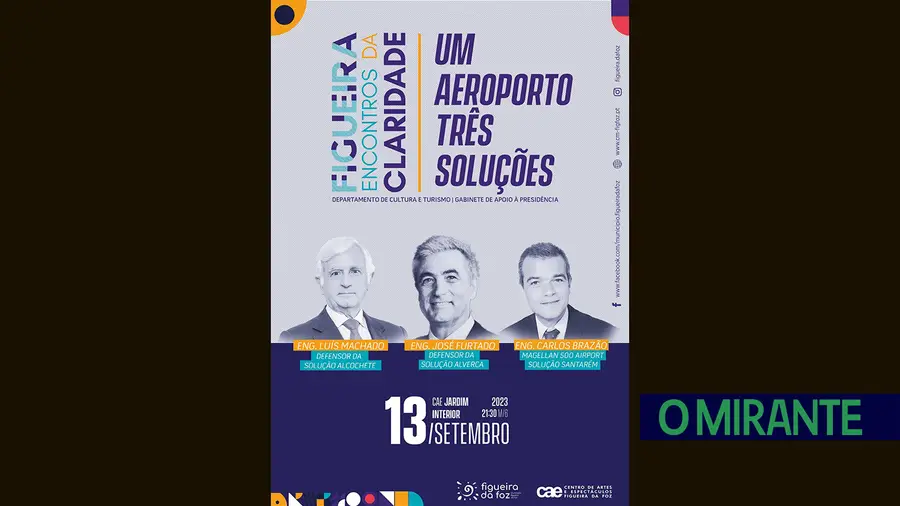 Santana Lopes vai promover debate na Figueira da Foz sobre localização do futuro aeroporto de Lisboa