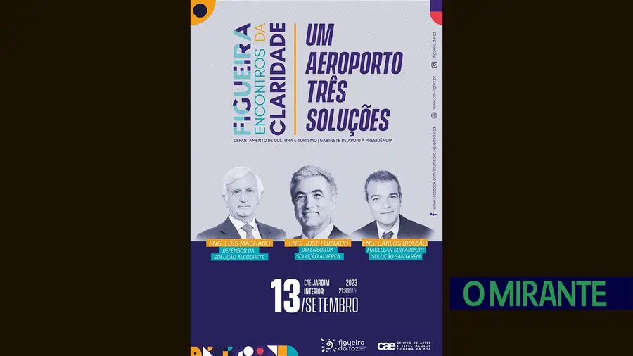 Santana Lopes vai promover debate na Figueira da Foz sobre localização do futuro aeroporto de Lisboa Santana Lopes vai promover debate na Figueira da Foz sobre localização do futuro aeroporto de Lisboa