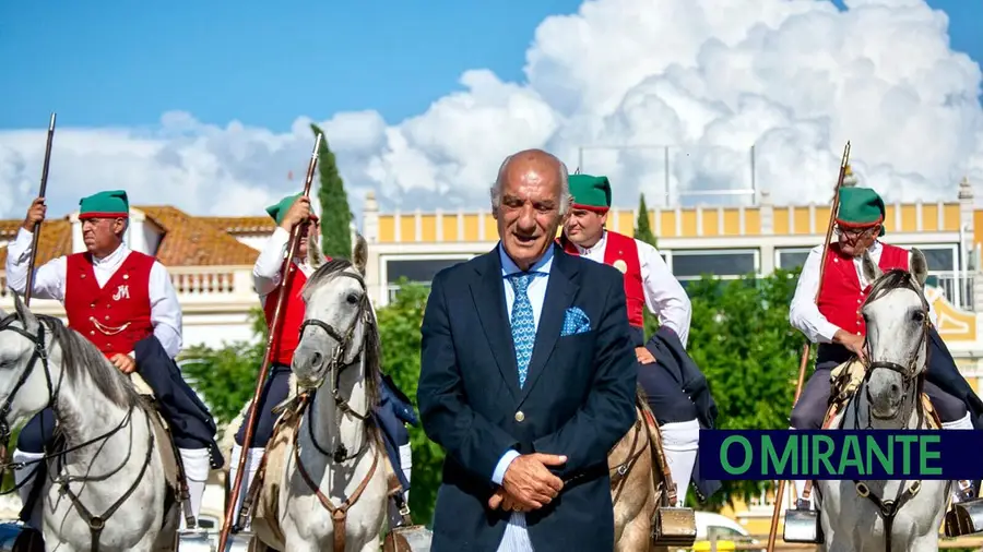 José Veiga Maltez homenageado durante Olé Golegã José Veiga Maltez homenageado durante Olé Golegã